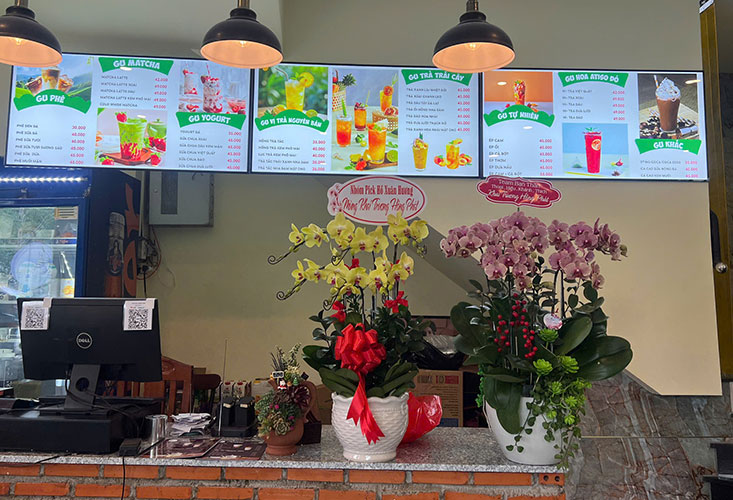 Tranh điện tranh rút treo tường 60x120cm 2