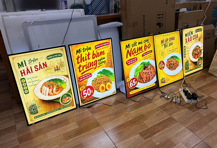Tranh điện tranh rút treo tường A2 2